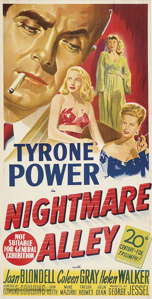 Nightmare Alley - Australian Movie Poster