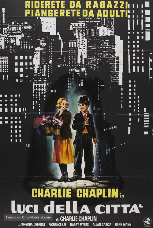 City Lights - Italian Theatrical movie poster