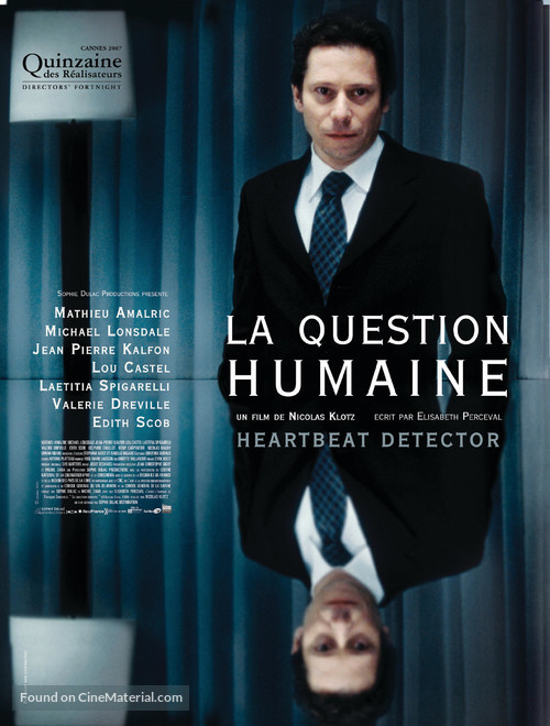 La question humaine - French Movie Poster