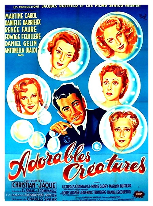 Adorables cr&eacute;atures - French Movie Poster