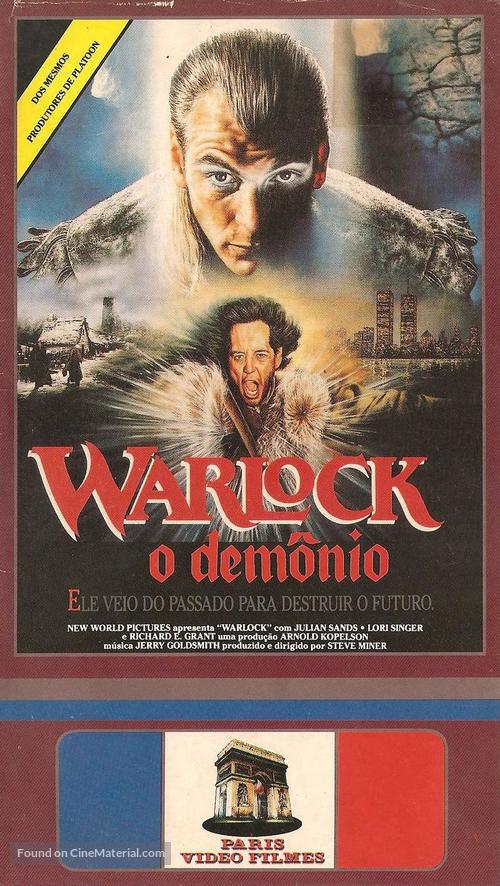 Warlock - Brazilian VHS movie cover