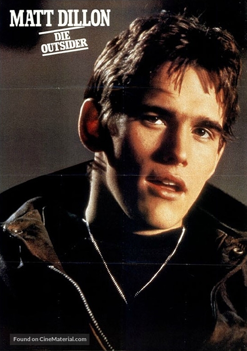 The Outsiders - German Movie Poster