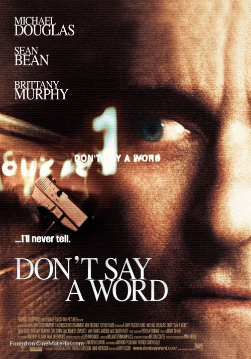 Don&#039;t Say A Word - Movie Poster
