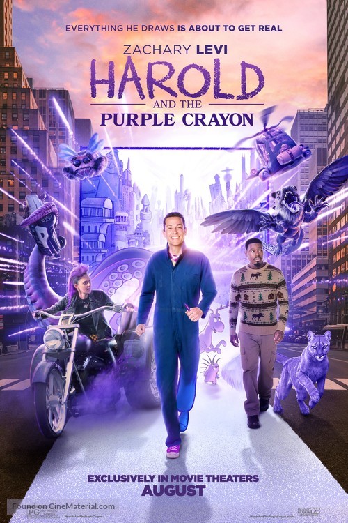 Harold and the Purple Crayon - Movie Poster