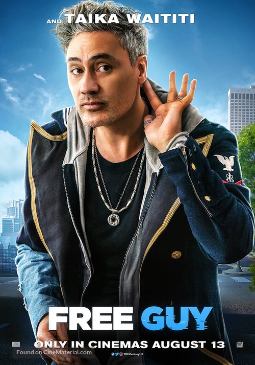 Free Guy - British Movie Poster
