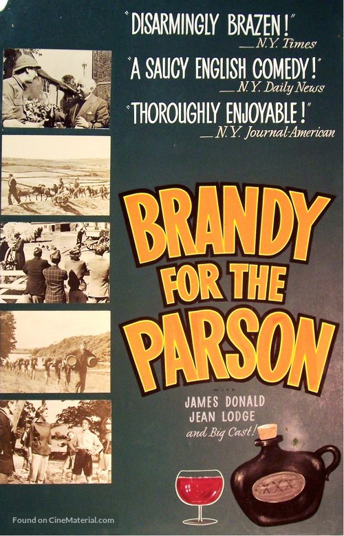 Brandy for the Parson - Irish Movie Poster