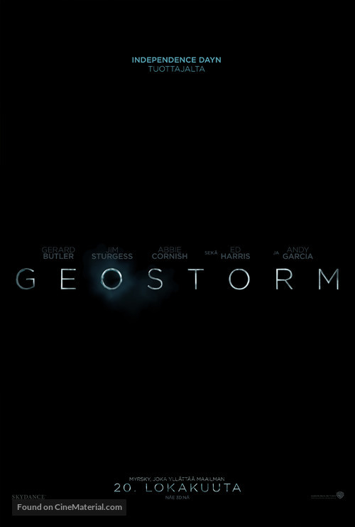 Geostorm - Finnish Logo