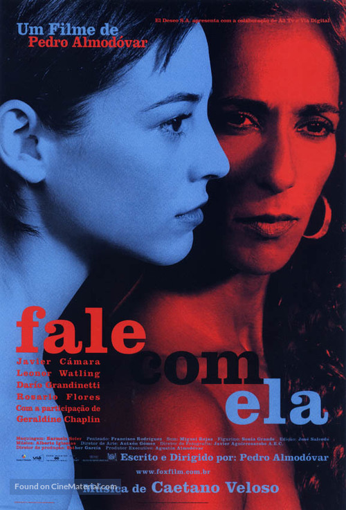 Hable con ella - Brazilian Movie Poster