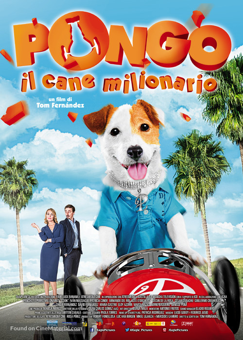 Pancho, el perro millonario - Italian Movie Poster