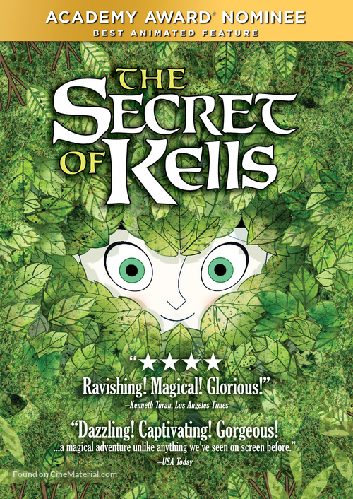 The Secret of Kells - DVD movie cover