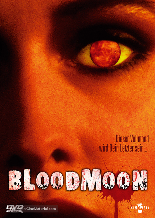 Bloodmoon - German DVD movie cover