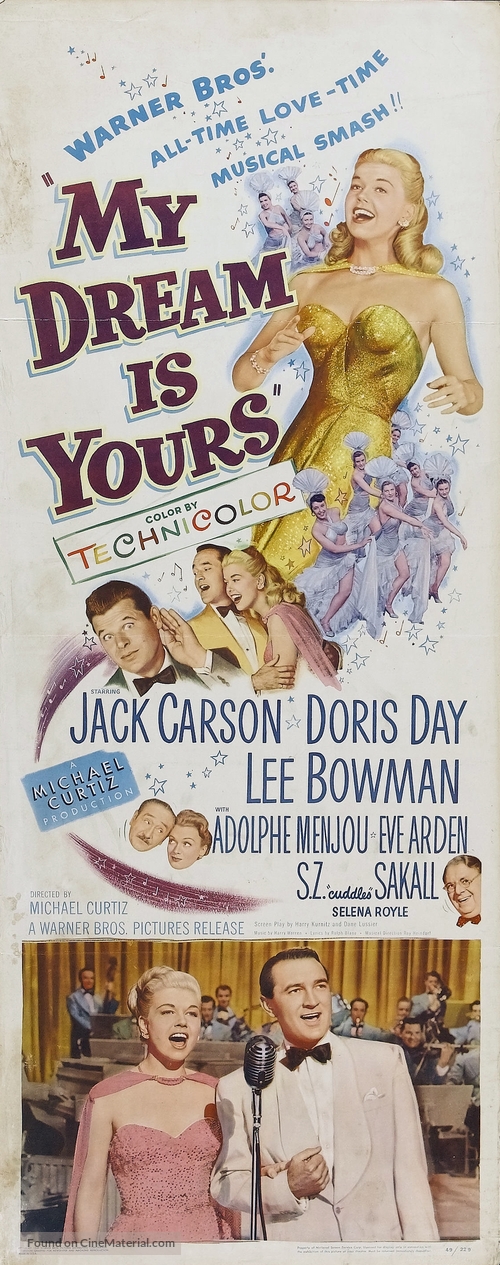 My Dream Is Yours - Movie Poster