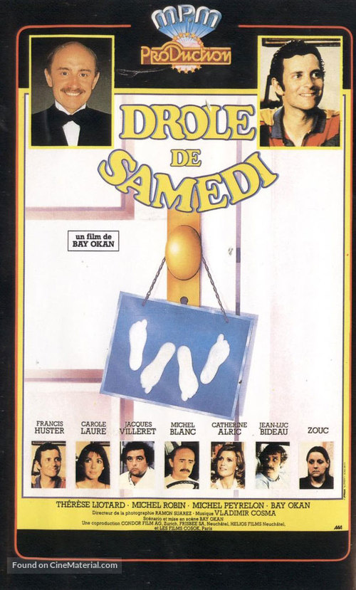 Dr&ocirc;le de samedi - French VHS movie cover