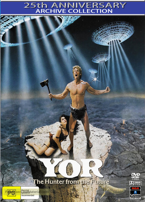 Il mondo di Yor - Australian DVD movie cover