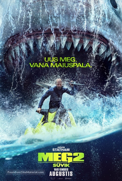 Meg 2: The Trench - Estonian Movie Poster