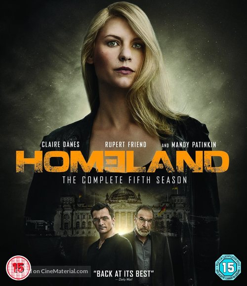 &quot;Homeland&quot; - British Blu-Ray movie cover