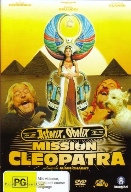 Ast&eacute;rix &amp; Ob&eacute;lix: Mission Cl&eacute;op&acirc;tre - DVD movie cover