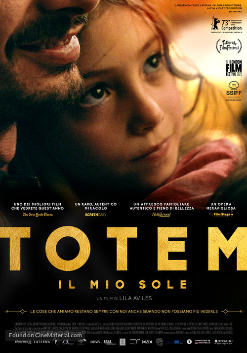 T&Oacute;TEM - Italian Movie Poster