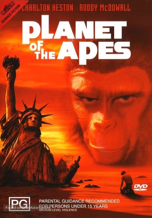 Planet of the Apes - Australian Movie Cover