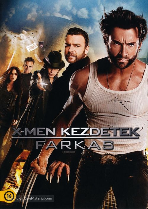 X-Men Origins: Wolverine - Hungarian Movie Cover