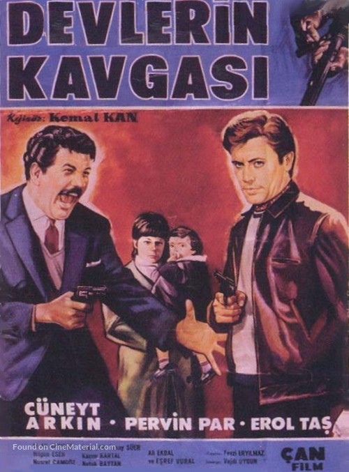 Devlerin kavgasi - Turkish Movie Poster