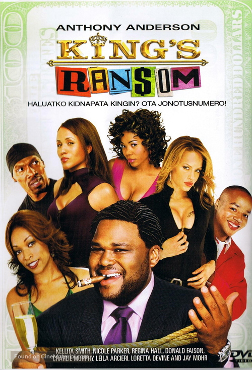 King&#039;s Ransom - Finnish DVD movie cover