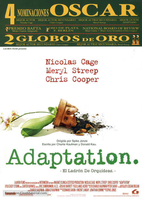 Adaptation. - Spanish Movie Poster