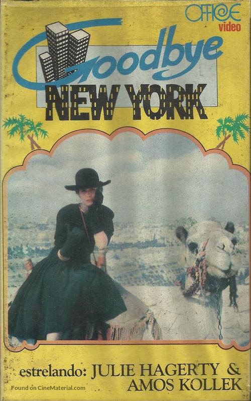 Goodbye, New York - Brazilian VHS movie cover