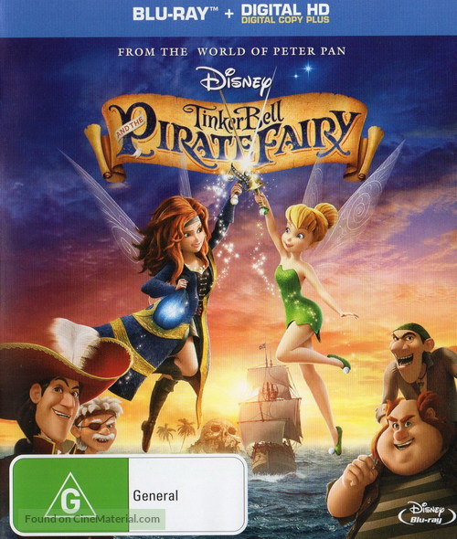 The Pirate Fairy - Australian Blu-Ray movie cover