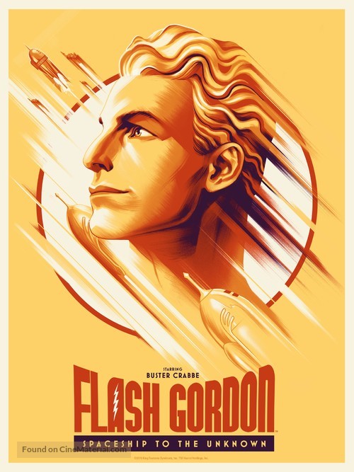 Flash Gordon - Re-release movie poster