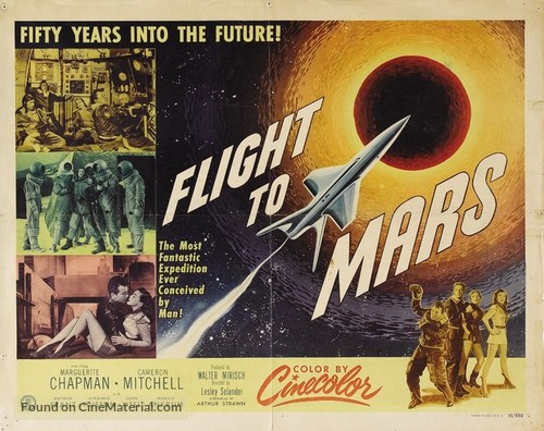 Flight to Mars - Movie Poster