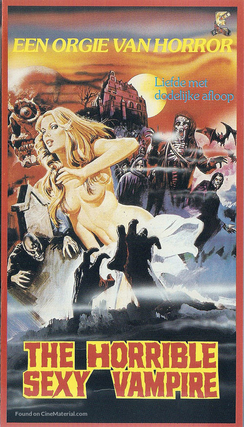 El vampiro de la autopista - Dutch VHS movie cover