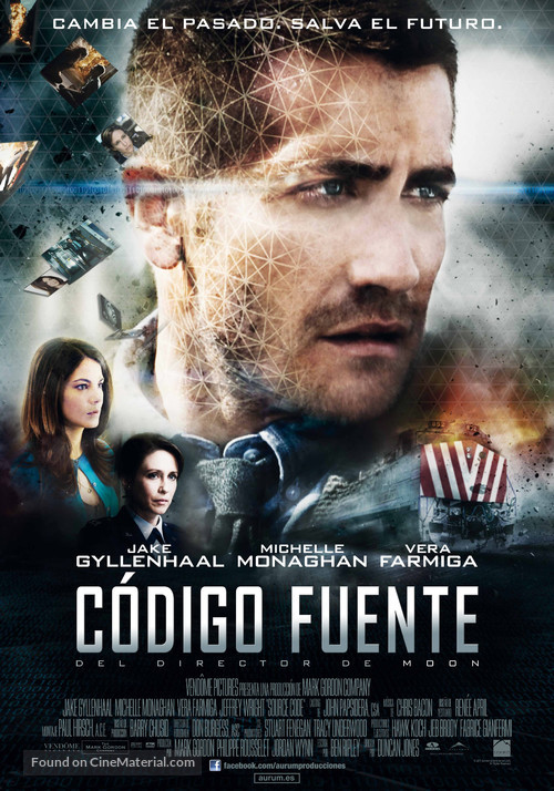 Source Code - Spanish Movie Poster