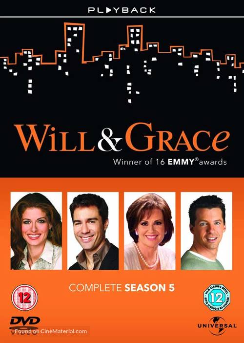 &quot;Will &amp; Grace&quot; - British DVD movie cover