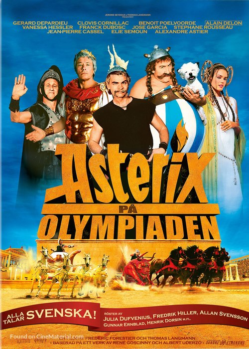 Ast&egrave;rix aux jeux olympiques - Swedish Movie Cover