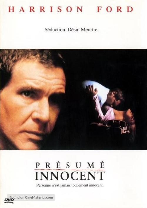Presumed Innocent - Canadian DVD movie cover