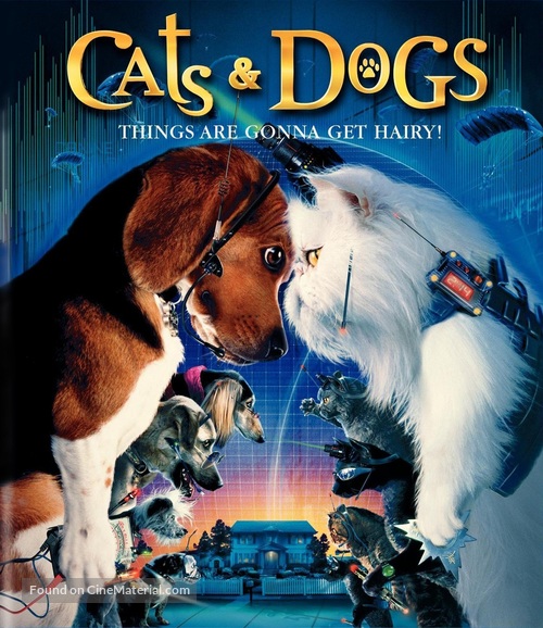 Cats &amp; Dogs - Blu-Ray movie cover
