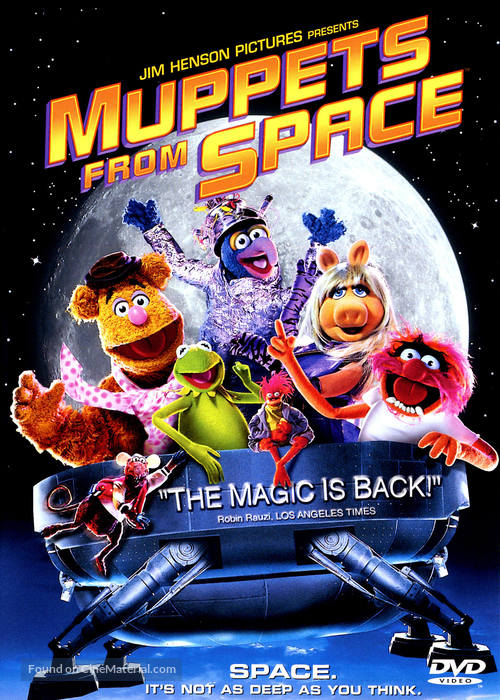 Muppets From Space - DVD movie cover