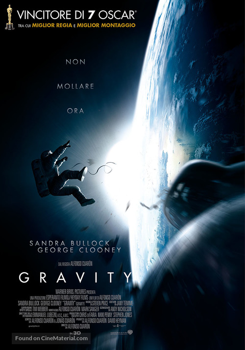 Gravity - Italian Movie Poster