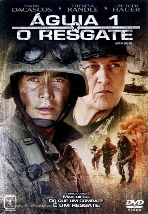 The Hunt For Eagle One - Brazilian DVD movie cover