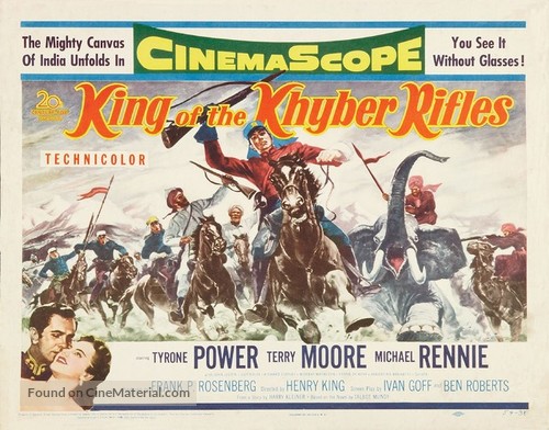 King of the Khyber Rifles - Movie Poster