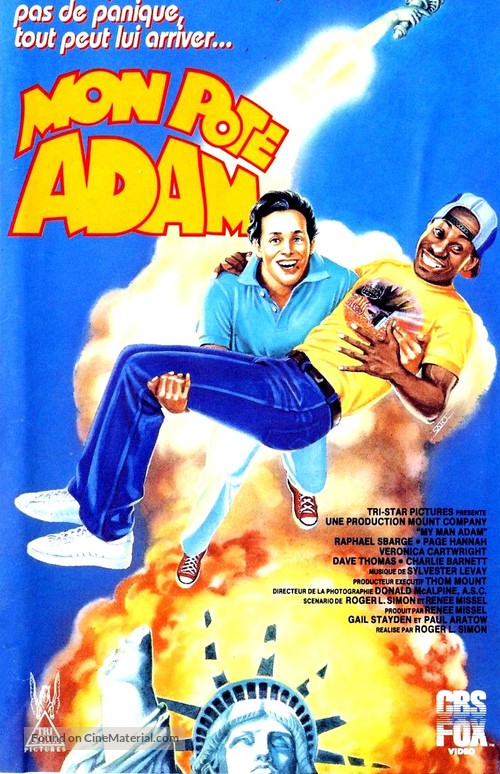 My Man Adam - French Movie Cover