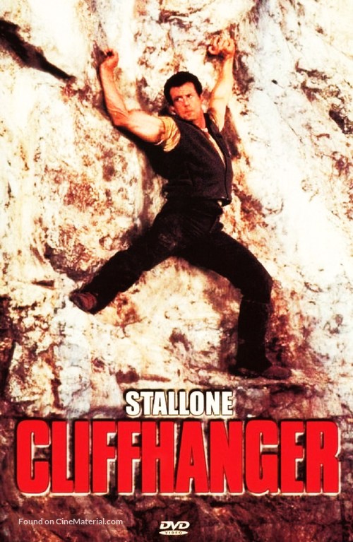 Cliffhanger - Canadian DVD movie cover
