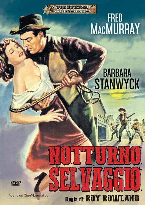 The Moonlighter - Italian DVD movie cover