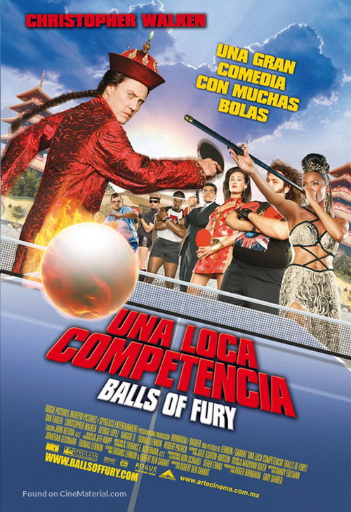 Balls of Fury - Mexican Movie Poster