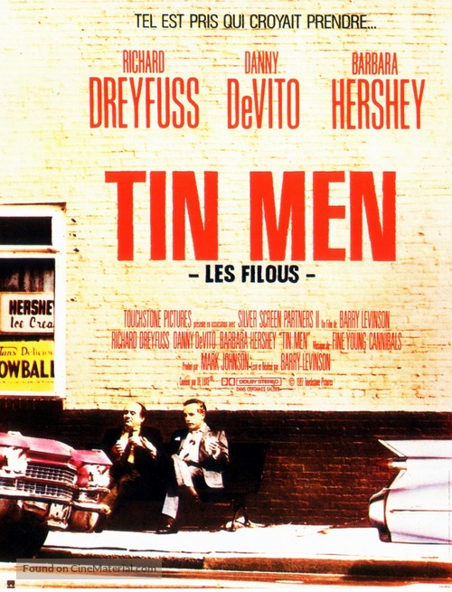 Tin Men - French Movie Poster