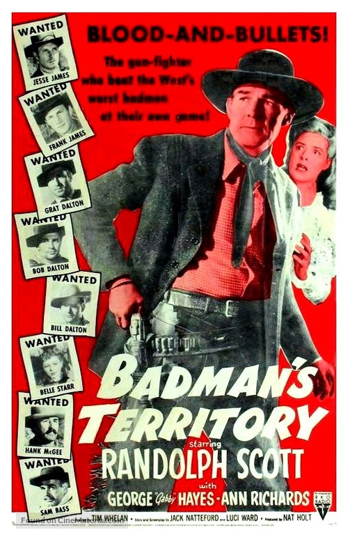 Badman&#039;s Territory - Movie Poster