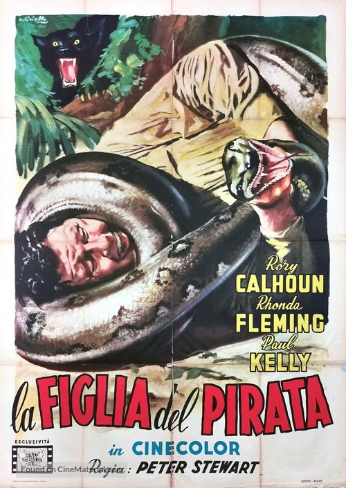 Adventure Island - Italian Movie Poster