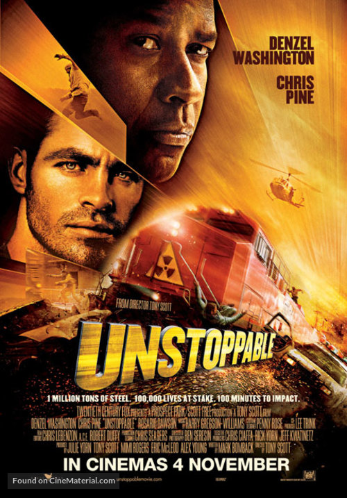 Unstoppable - Singaporean Movie Poster