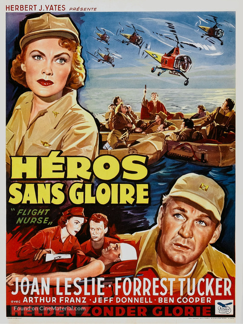 Flight Nurse - Belgian Movie Poster